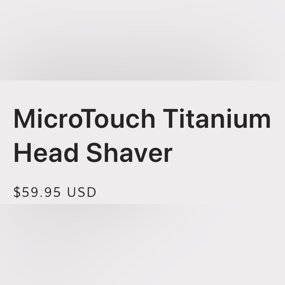 MICROTOUCH TITANIUM HEAD SHAVER - Picture 15 of 15